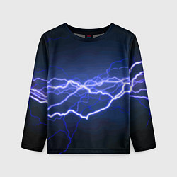 Лонгслив детский Lightning Fashion 2025 Neon, цвет: 3D-принт