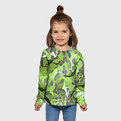 Лонгслив детский Green breeze, цвет: 3D-принт — фото 2