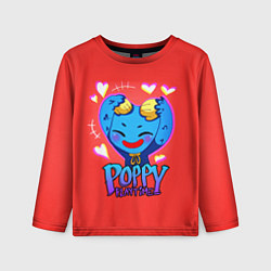 Лонгслив детский POPPY PLAYTIME CUTE HAGGY WAGGY - милый Хагги Вагг, цвет: 3D-принт
