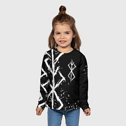 Лонгслив детский КЛЕЙМО ЖЕРТВЫ - БЕРСЕРК, цвет: 3D-принт — фото 2