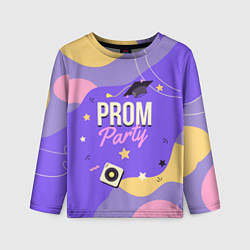 Лонгслив детский Prom party, цвет: 3D-принт