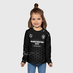 Лонгслив детский Manchester City Champions Uniform, цвет: 3D-принт — фото 2