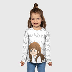 Лонгслив детский Хори не согласна ХориМия, цвет: 3D-принт — фото 2