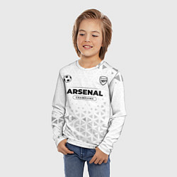 Лонгслив детский Arsenal Champions Униформа, цвет: 3D-принт — фото 2