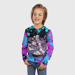 Лонгслив детский Грета Honkai star rail, цвет: 3D-принт — фото 2