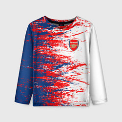 Детский лонгслив Arsenal fc арсенал фк texture