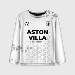 Детский лонгслив Aston Villa Champions Униформа