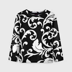 Детский лонгслив Minimalist floral pattern