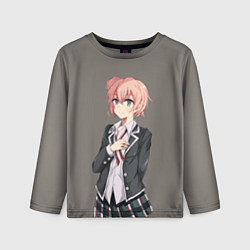 Лонгслив детский Юи Юигахама OreGairu, цвет: 3D-принт