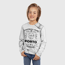 Лонгслив детский Porto Football Club Number 1 Legendary, цвет: 3D-принт — фото 2