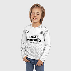 Лонгслив детский Real Madrid Champions Униформа, цвет: 3D-принт — фото 2