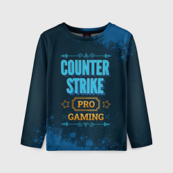 Лонгслив детский Игра Counter Strike: PRO Gaming, цвет: 3D-принт