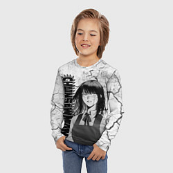 Лонгслив детский Человек-бензопила : Митака Демон, цвет: 3D-принт — фото 2