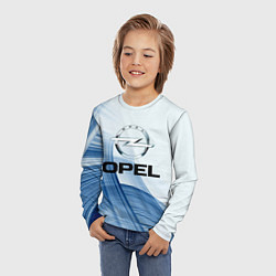 Лонгслив детский Opel - logo, цвет: 3D-принт — фото 2