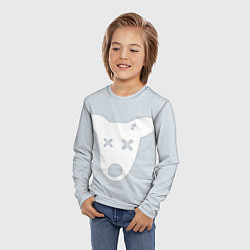 Лонгслив детский Собачка - Удалённая страница ВК, цвет: 3D-принт — фото 2