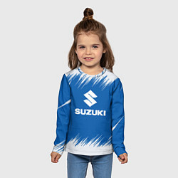 Лонгслив детский Suzuki - sport, цвет: 3D-принт — фото 2