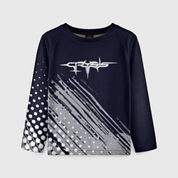 Лонгслив детский Crysis Remastered - краска, цвет: 3D-принт