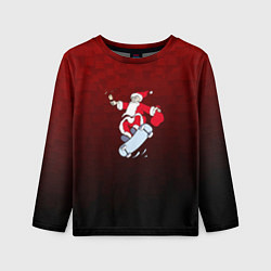 Детский лонгслив Новогодний подарок от Санты