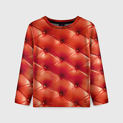 Лонгслив детский Quilted furniture leather, цвет: 3D-принт