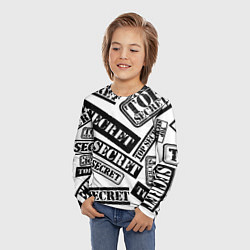 Лонгслив детский Top secret, цвет: 3D-принт — фото 2