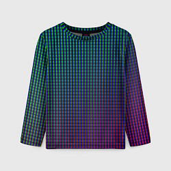 Детский лонгслив Multicolored texture