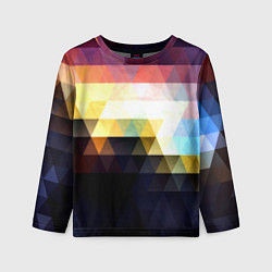 Лонгслив детский Mosaic abstraction, цвет: 3D-принт
