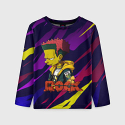 Лонгслив детский Rock Simpsons style, цвет: 3D-принт