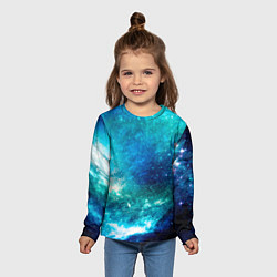 Лонгслив детский Звёздная Вселенная, цвет: 3D-принт — фото 2