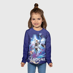 Лонгслив детский Вельт Хонкай Стар Рейл, цвет: 3D-принт — фото 2