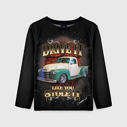 Детский лонгслив Пикап Chevrolet Thriftmaster