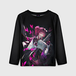 Лонгслив детский Kafka Honkai, цвет: 3D-принт