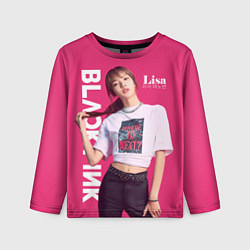 Лонгслив детский Blackpink Beautiful Lisa, цвет: 3D-принт