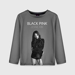 Лонгслив детский Blackpink - Jennie Kim, цвет: 3D-принт