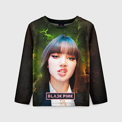 Лонгслив детский Blackpink Lisa, цвет: 3D-принт