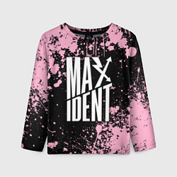 Лонгслив детский Stray kids - pink maxident, цвет: 3D-принт