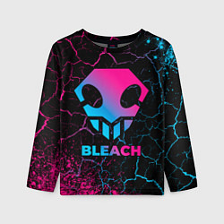 Детский лонгслив Bleach - neon gradient