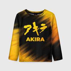 Лонгслив детский Akira - gold gradient, цвет: 3D-принт