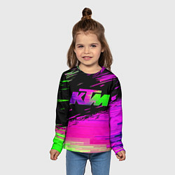 Лонгслив детский KTM Freeride, цвет: 3D-принт — фото 2
