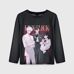 Лонгслив детский Агенты времени - персонажи, цвет: 3D-принт