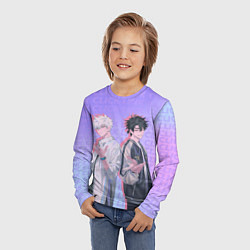 Лонгслив детский Персонажи - Агенты времени, цвет: 3D-принт — фото 2