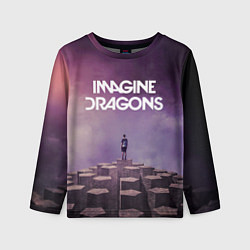 Лонгслив детский Imagine Dragons обложка альбома Night Visions, цвет: 3D-принт