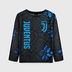 Лонгслив детский Juventus logo, цвет: 3D-принт