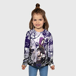 Лонгслив детский Троица - Темный дворецкий, цвет: 3D-принт — фото 2