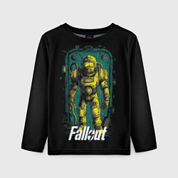 Лонгслив детский Fallout poster style, цвет: 3D-принт