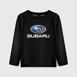 Детский лонгслив Subaru sport auto car