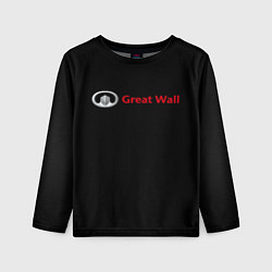 Лонгслив детский Great Wall auto, цвет: 3D-принт