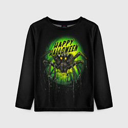 Лонгслив детский Halloween - evil spider, цвет: 3D-принт