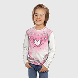 Лонгслив детский Сердце сколопендры, цвет: 3D-принт — фото 2