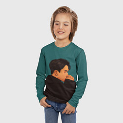 Лонгслив детский Лукас wayv, цвет: 3D-принт — фото 2