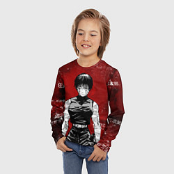 Лонгслив детский Магическая битва - Маки Зенин, цвет: 3D-принт — фото 2